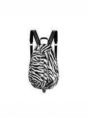 CTRL WORLD Zebra Phantom Studded Backpack