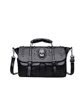 CTRL WORLD Black Skull Studded Handbag