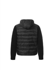 CTRL WORLD Knit Sleeve Duck Down Puffer Jacket