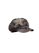 CTRL WORLD Leopard Patch Distressed Baker Boy Hat