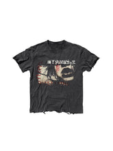 CTRL WORLD "Crimson Tears" Band Portrait Distressed T-Shirt