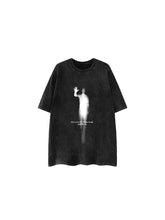 CTRL WORLD Ghost Signal Washed Graphic T-Shirt