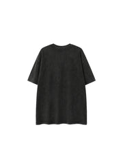 CTRL WORLD Shadow Crowd Washed Graphic T-Shirt