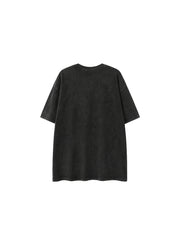 CTRL WORLD Ghost Signal Washed Graphic T-Shirt