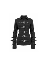 CTRL WORLD Shadow Lock Multi-Buckle Tactical Shirt Jacket
