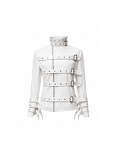 CTRL WORLD Phantom Lock High-Neck Buckle Jacket