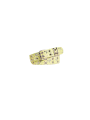 CTRL WORLD Studded Denim Belt