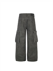 CTRL WORLD Shadow Reaper Oversized Cargo Pants