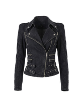 Dark Punk Slim-Fit Jacket