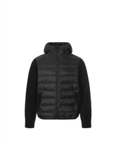 CTRL WORLD Knit Sleeve Duck Down Puffer Jacket