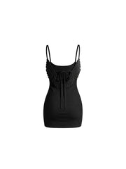 CTRL WORLD Angel Wing Back Strap Dress
