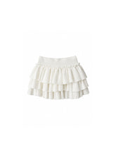 CTRL WORLD Mist Shadow Tiered Ruffle Mini Skirt