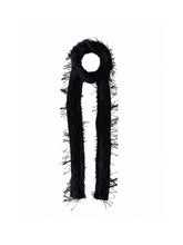 CTRL WORLD Frost Veil Fuzzy Loop Scarf