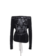 CTRL WORLD Gothic Lace-Up Off-Shoulder Punk Top