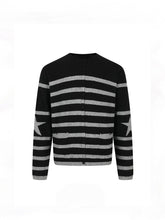 CTRL WORLD Eclipse Stripe Cardigan