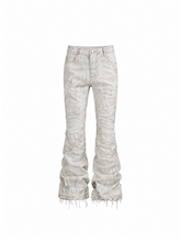 CTRL WORLD Phantom Dust Washed Flare Jeans