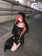 CTRL WORLD Shadow Cathedral Gothic Halloween Long Dress