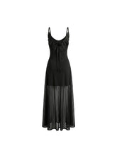 CTRL WORLD Midnight Angel Wing Sheer Cami Dress