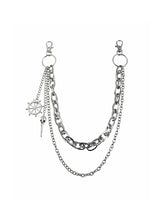 CTRL WORLD Abyss Helm Double Chain Wallet Chain