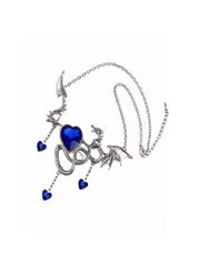 CTRL WORLD Dragon Heart Pendant Necklace