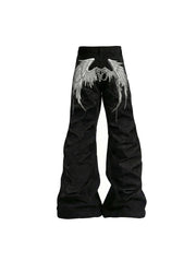 CTRL WORLD Red Wing Gothic Stacked Flare Jeans