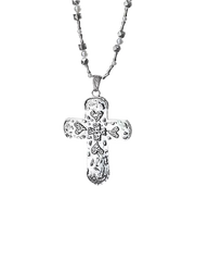 Gothic Cross Long Necklace
