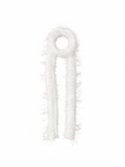 CTRL WORLD Frost Veil Fuzzy Loop Scarf