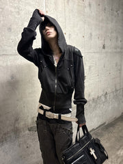 CTRL WORLD Shadow Veil Technical Hooded Jacket