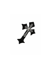 CTRL WORLD Gothic Skull Cross Hair Clip