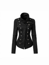 CTRL WORLD Shadow Commander Gothic Stand Collar Jacket