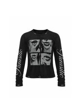 CTRL WORLD Dark Vision Graphic Long Sleeve Top