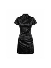 CTRL WORLD Midnight Qipao Assassin Halloween Costume Set