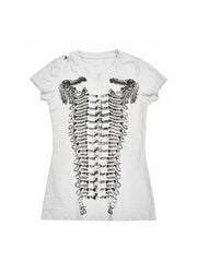 CTRL WORLD Napoleon Print Distressed Tee