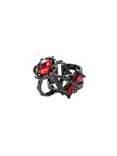 CTRL WORLD Crimson Thorn Gem Ring Set