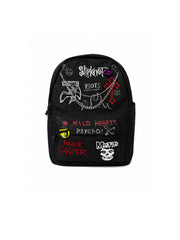CTRL WORLD Riot Patch Chain Canvas Backpack