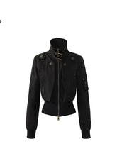CTRL WORLD Shadow Regiment Military Stand Collar Jacket