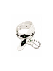 CTRL WORLD Gothic Cross Contrast Studded Belt