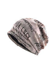 CTRL WORLD "Phantom Script" Distressed Graffiti Beanie