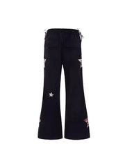 CTRL WORLD Midnight Star Flare Pants