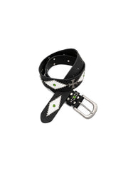 CTRL WORLD Gothic Cross Contrast Studded Belt