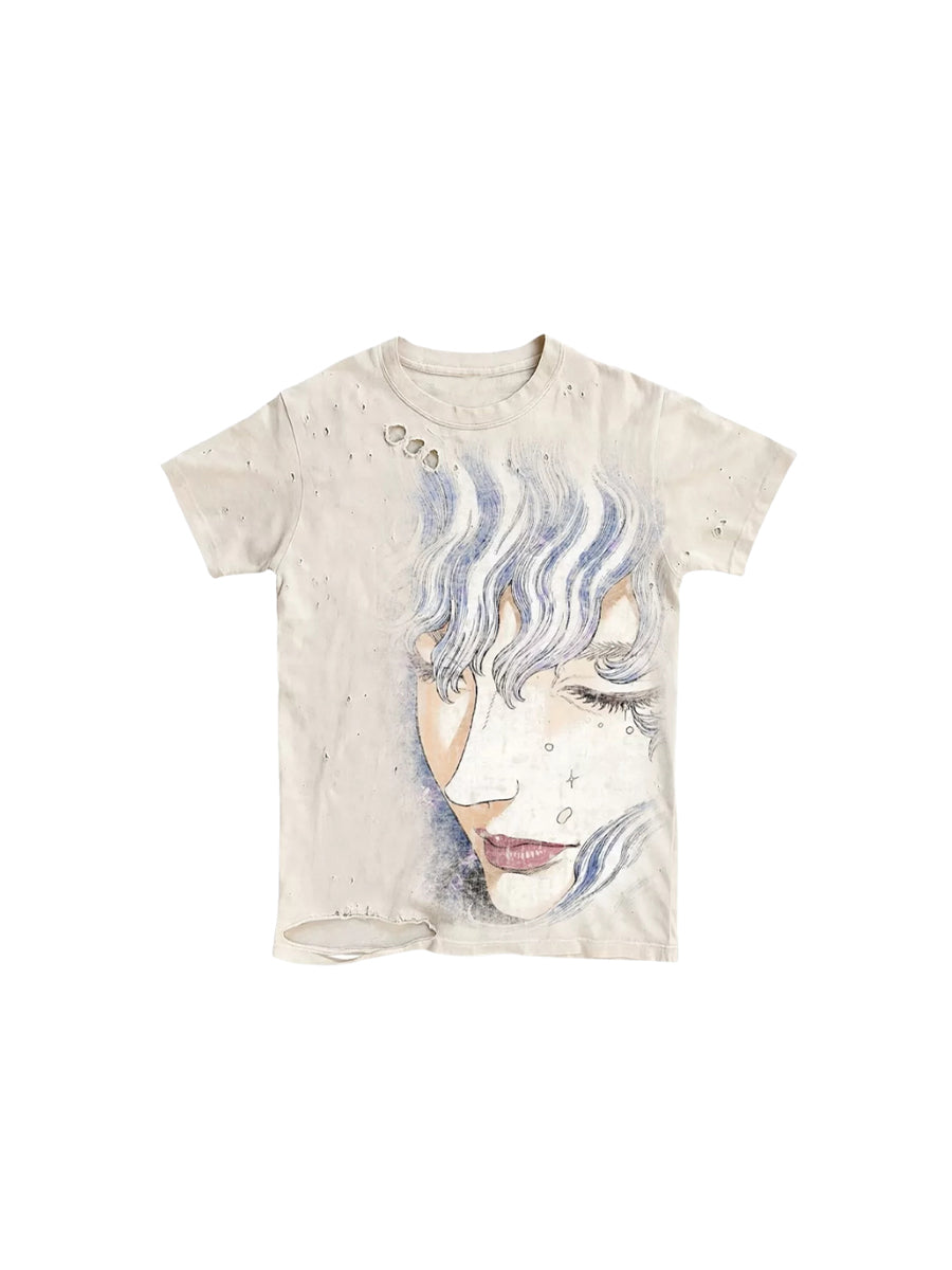 CTRL WORLD "Eternal Grief" Griffith Distressed T-Shirt