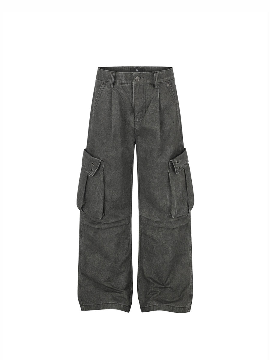CTRL WORLD Shadow Reaper Oversized Cargo Pants