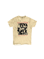 CTRL WORLD Rolling Stones Exile Distressed Graphic T-Shirt