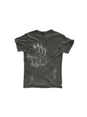 CTRL WORLD Vintage Distressed Back Graphic T-Shirt