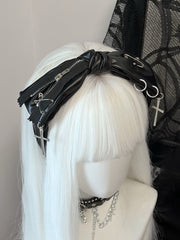 CTRL WORLD Rebel Zip Cross Headband