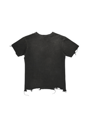 CTRL WORLD Ruin Signal Distressed Graphic T-Shirt