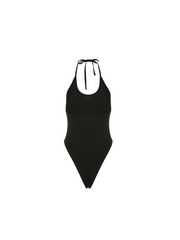 CTRL WORLD Dark Abyss Cross Stud Bodysuit