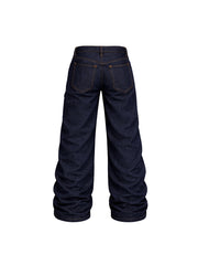 Button-Detail Cargo Pants