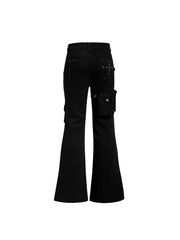 CTRL WORLD Tactical Phantom Multi Pocket Flare Cargo Pants