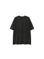 CTRL WORLD Halftone Phantom Washed Graphic T-Shirt